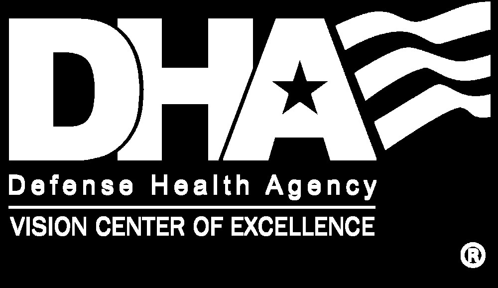 DHA Vision Center of Excellence white DHA Vision Center of Excellence white