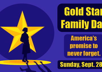 10th AAMDC Gold Star Family Day Graphic