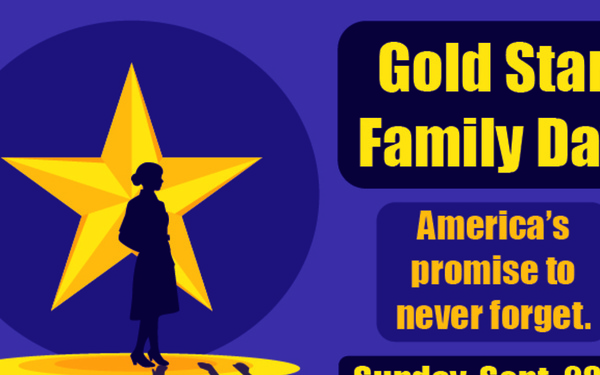 10th AAMDC Gold Star Family Day Graphic