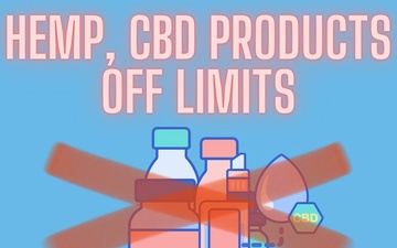 CBD products prohibited by DoD, Air Force
