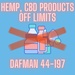 CBD products prohibited by DoD, Air Force