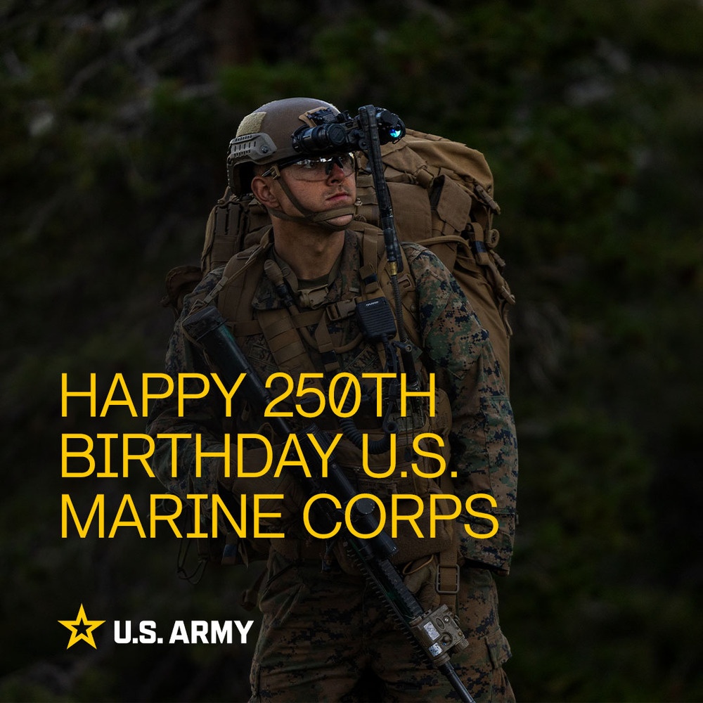 Social Square: Marine Corps Birthday Graphic