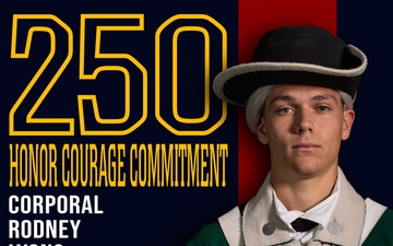 Marine Forces Reserve 250th Birthday pageant poster