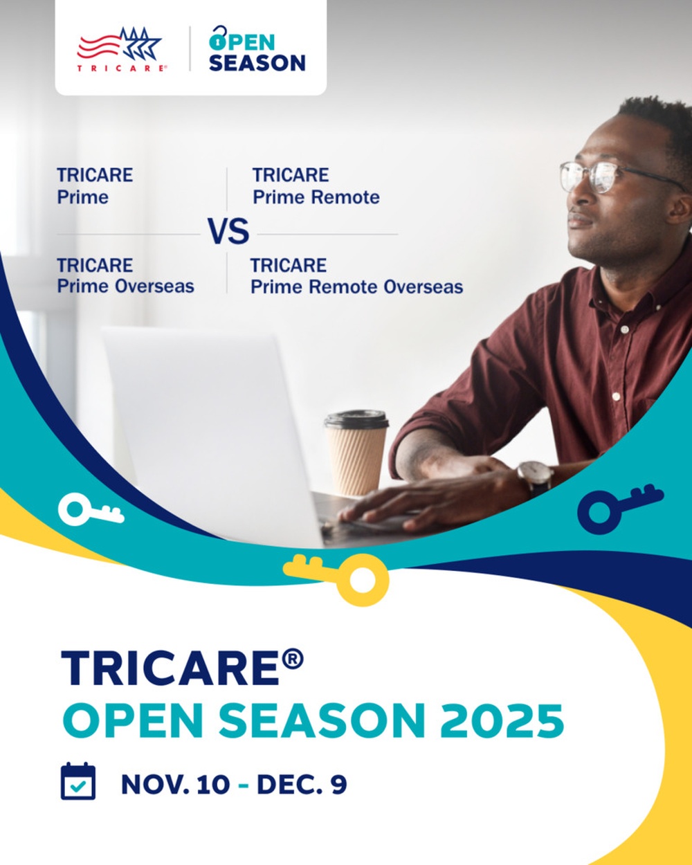 2025 Open Season General Social Graphic