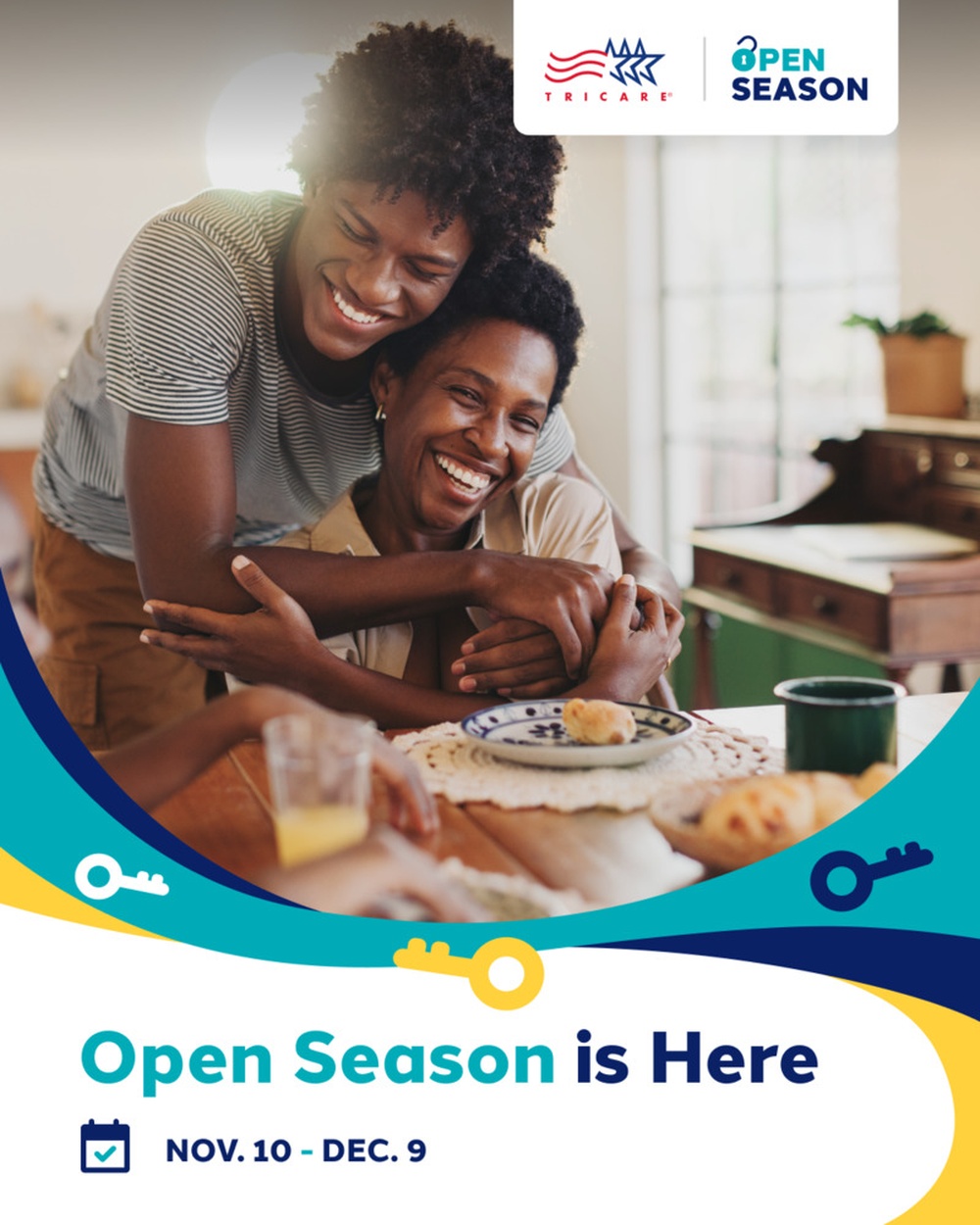 2025 Open Season General Social Graphic