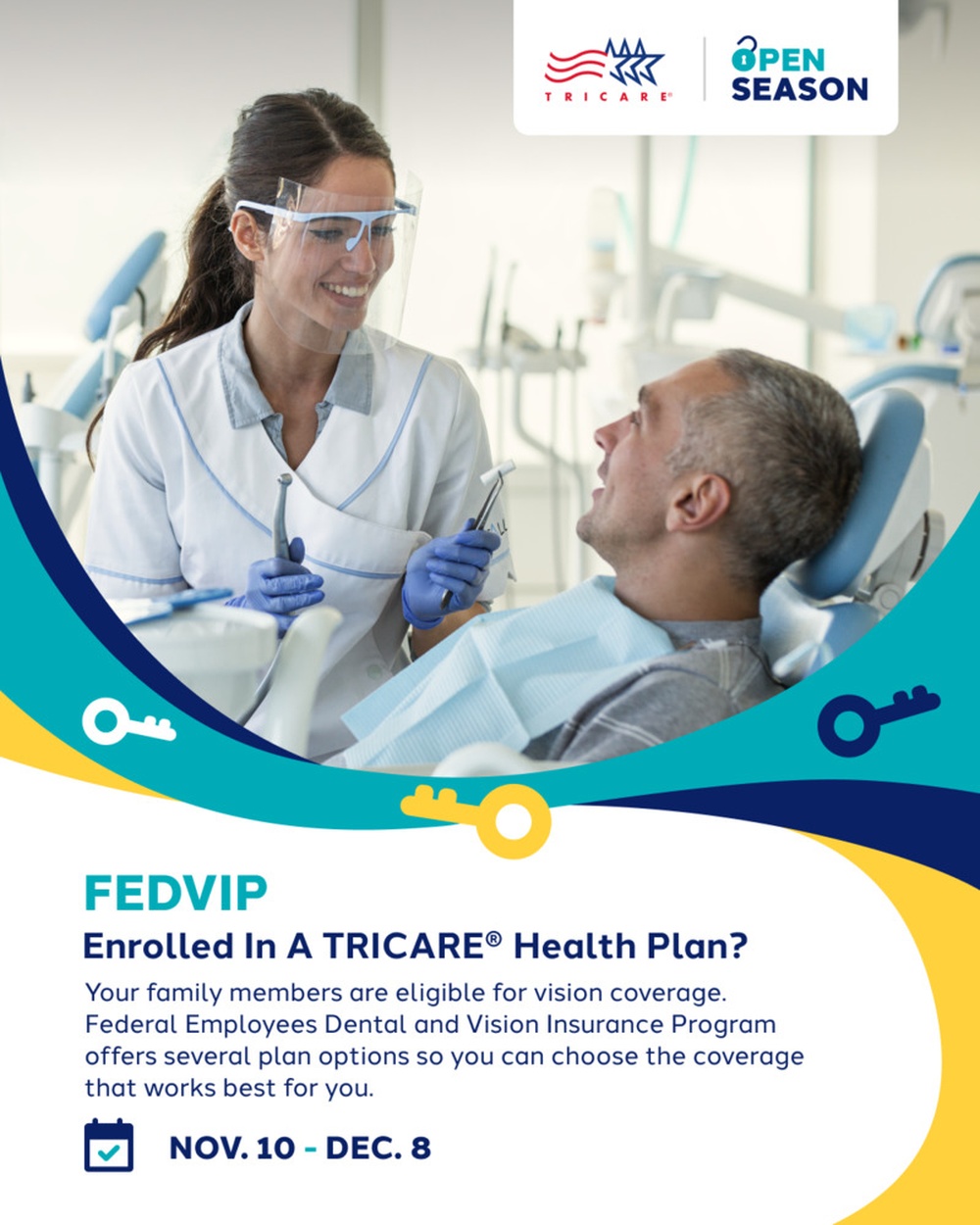 2025 Open Season General Social Graphic