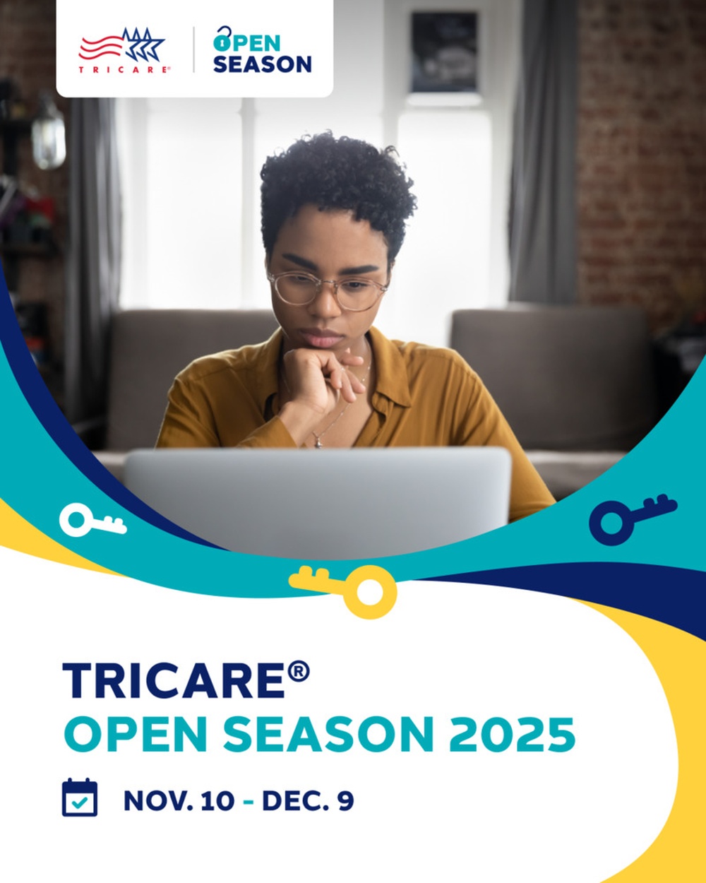 2025 Open Season General Social Graphic