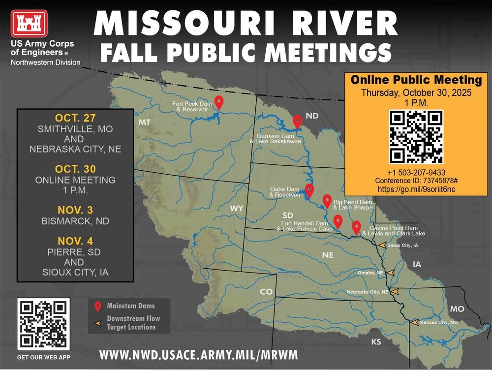 September runoff above average; Fall public meetings set