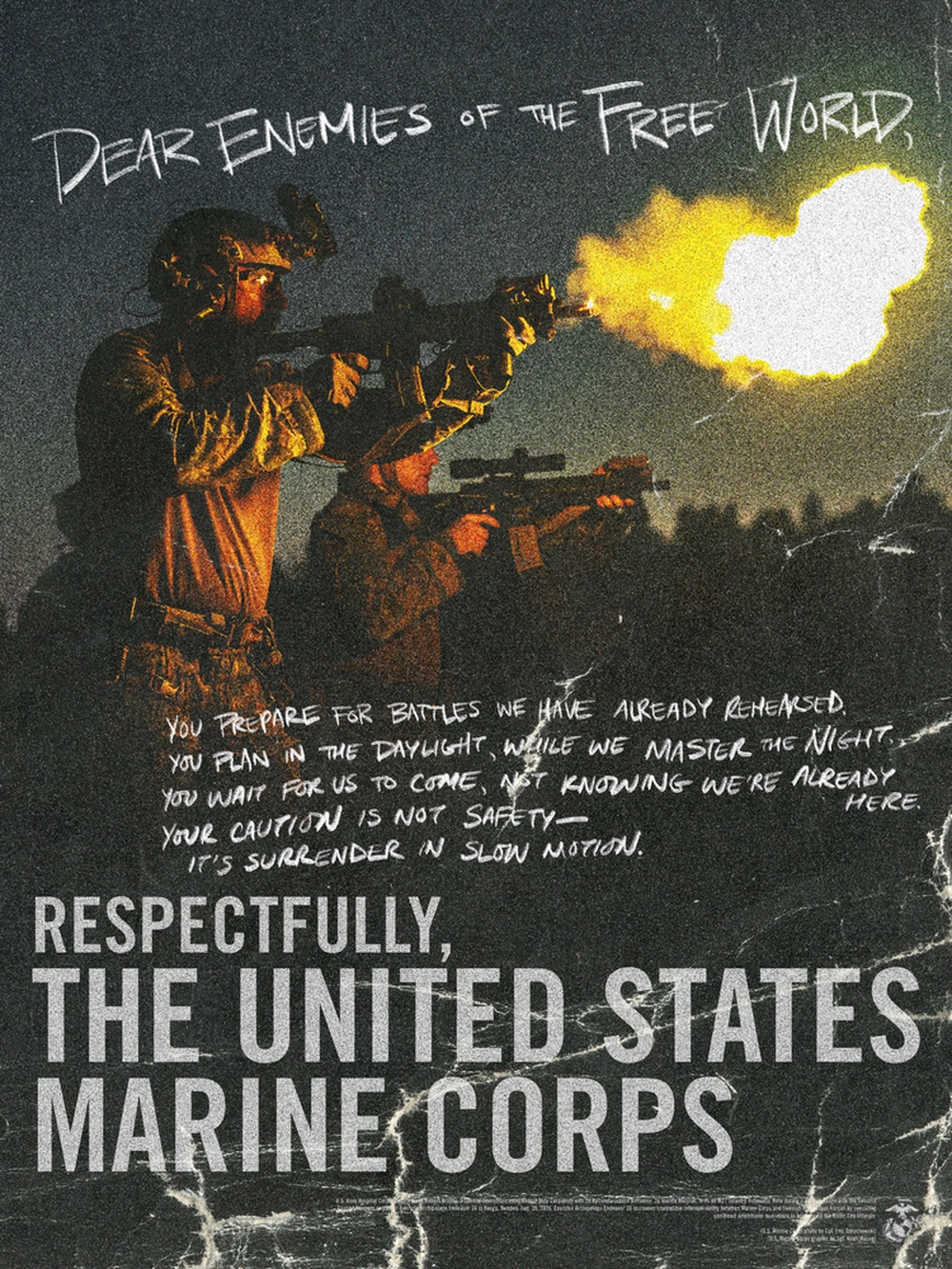 “Surrender in Slow Motion” | Dear Enemies of the Free World