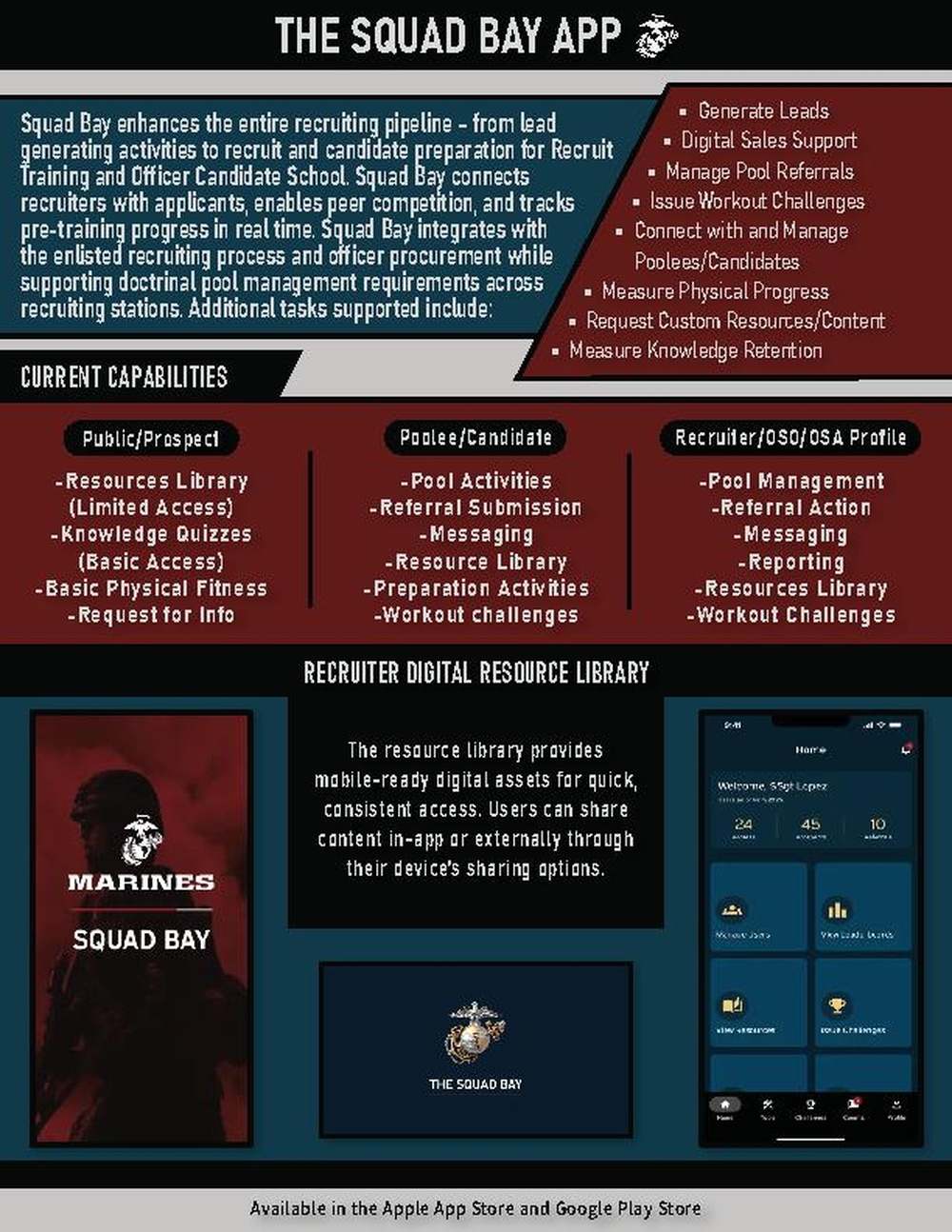 Squad Bay App Flyer