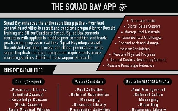 Squad Bay App Flyer