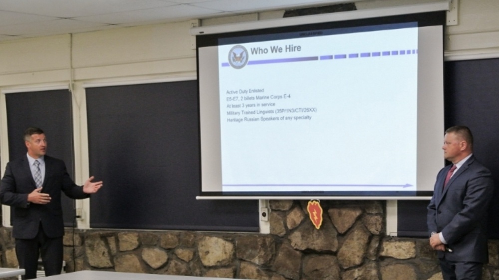 Russian Language Interpreter at Briefing Russian Language Interpreter at Briefing