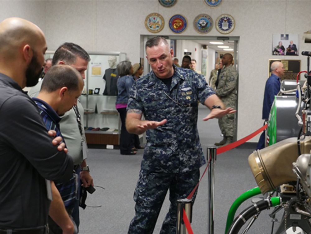 Military personnel instructing at the Nuclear Weapons Instructional Museum Military personnel instructing at the Nuclear Weapons Instructional Museum