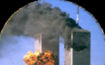 Twin Towers on Fire