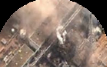 Arial View of Trade Center Damage