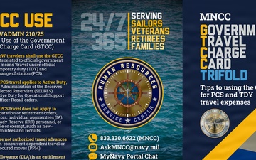 Government Travel Charge Card (GTCC) Navy Trifold