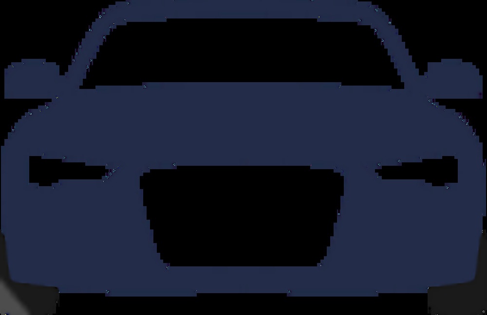 Blue Car Icon