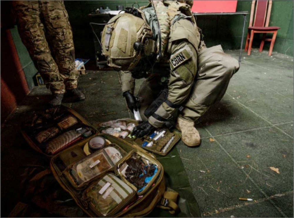 DTRA Military CBRN at exercise