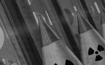 Defense Threat Reduction Information Analysis Center displays feature missile systems and weapons technology.