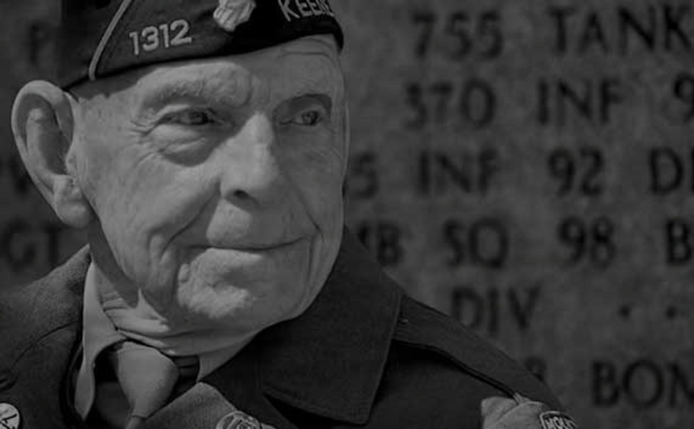 An Atomic Veteran is featured in materials promoting the Nuclear Test Personnel Review program.