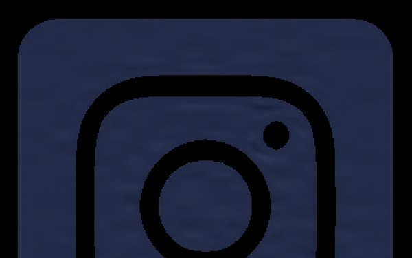 Instagram logo, blue, used for Instagram platform