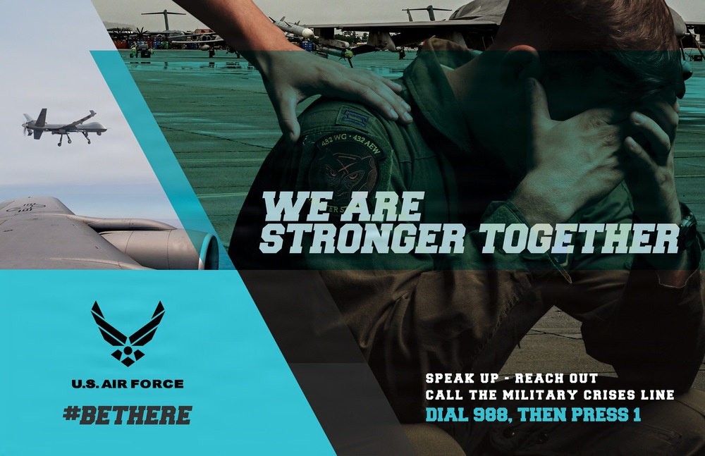We Are Stronger Together - Suicide Awareness and Prevention Graphic