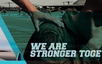 We Are Stronger Together - Suicide Awareness and Prevention Graphic