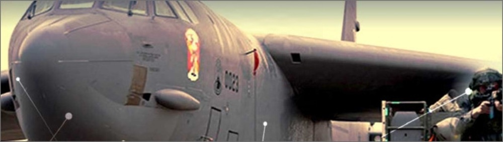 Detail of a large military plane Detail of a large military plane