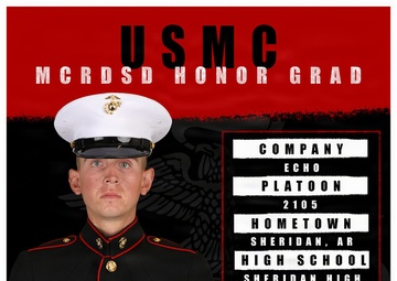 Echo Company Honor Graduate