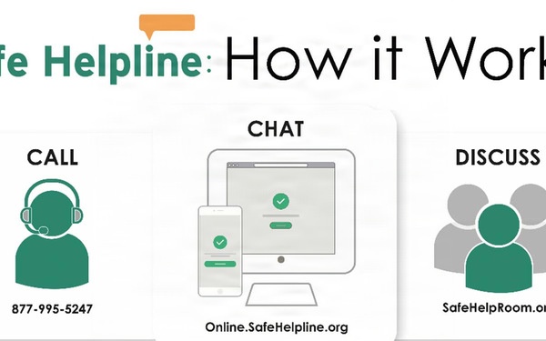 Infographic for Safe Help Line