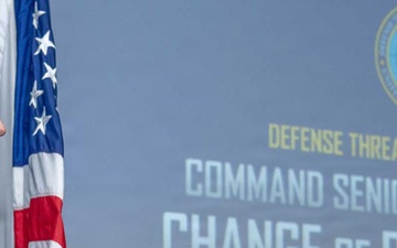 United States Marine Sergeant Major Daniel Mangrum incoming CSEL DTRA