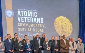 The Defense Threat Reduction Agency conducted Atomic Veterans Commemorative Service Medal (AVCSM) Ceremony