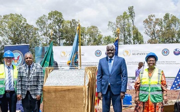 DTRA Partners Participates in Groundbreaking Ceremony for African Union Pan-African Veterinary Vaccine Center in Ethiopia