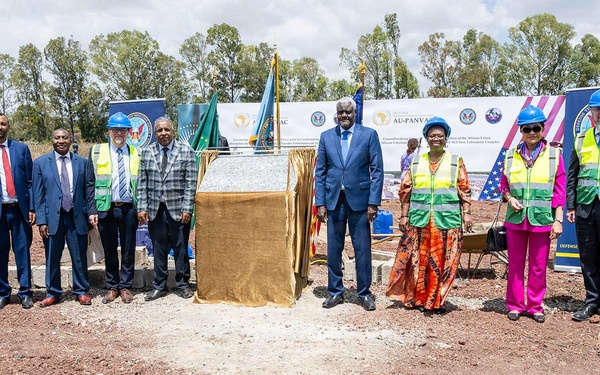 DTRA Partners Participates in Groundbreaking Ceremony for African Union Pan-African Veterinary Vaccine Center in Ethiopia