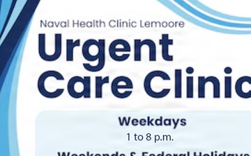 Urgent Care Clinic Hours Naval Health Clinic Lemoore