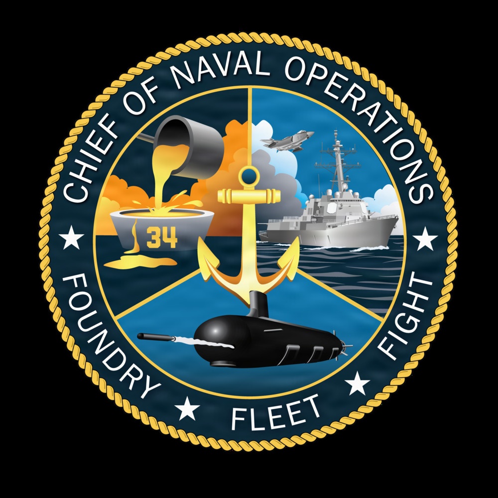 34th Chief of Naval Operations Official Seal