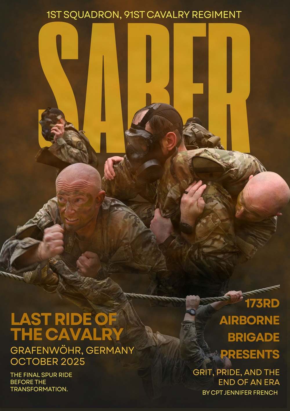 1-91 CAV Conducts Final Spur Ride Ahead of Reflagging to 3-504 IN