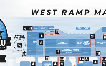 2025 Joint Base Andrews: Ramp Map