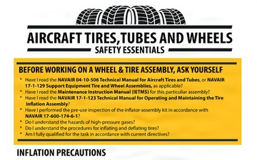 Aircraft Tires, Tubes and Wheels Safety Essentials