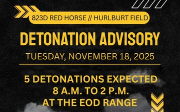 Detonation Advisory