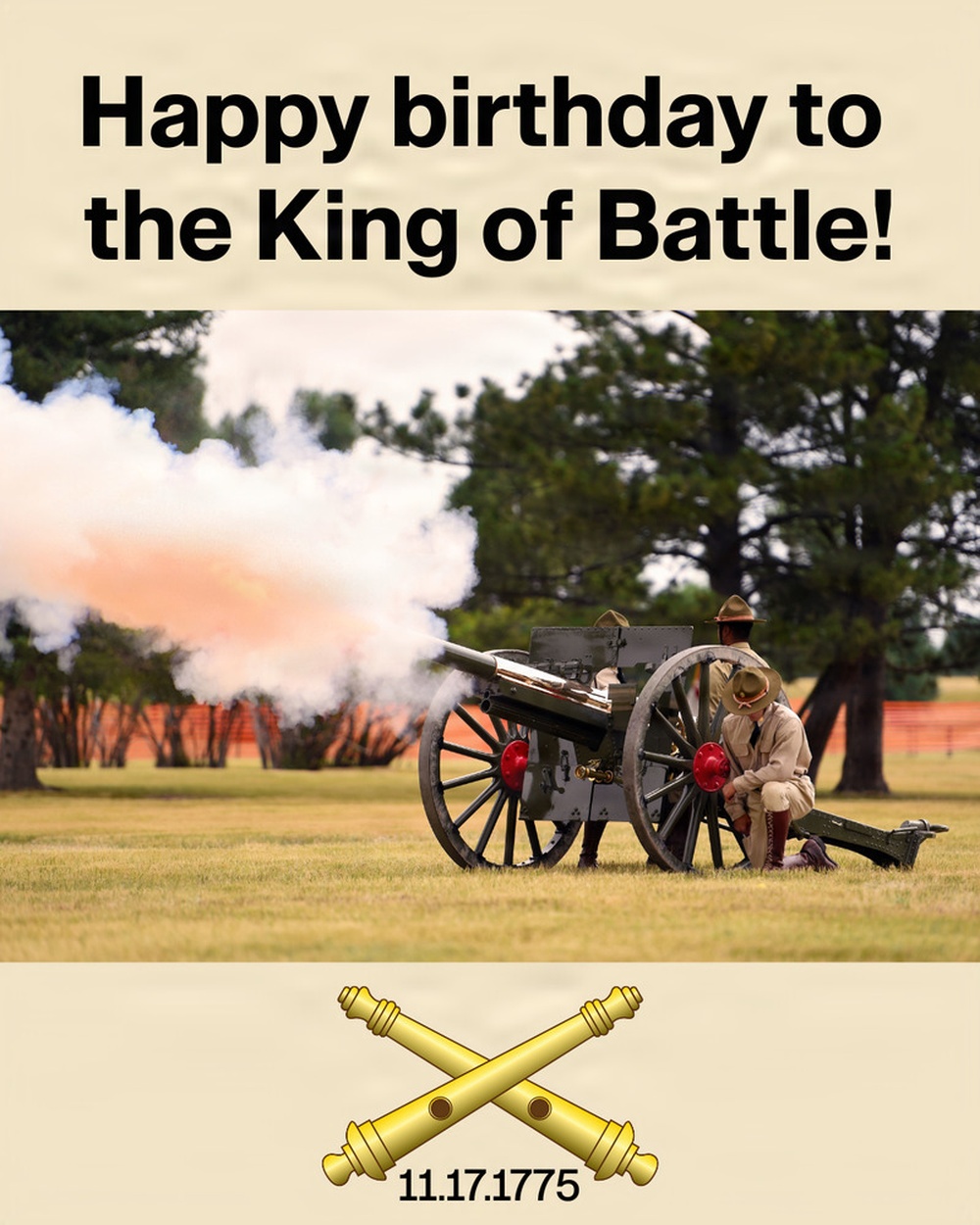 250th Birthday of the Field Artillery