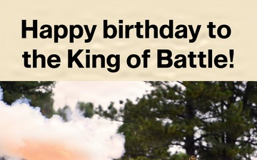 250th Birthday of the Field Artillery