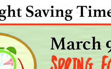 Daylight Saving Time Reminder
