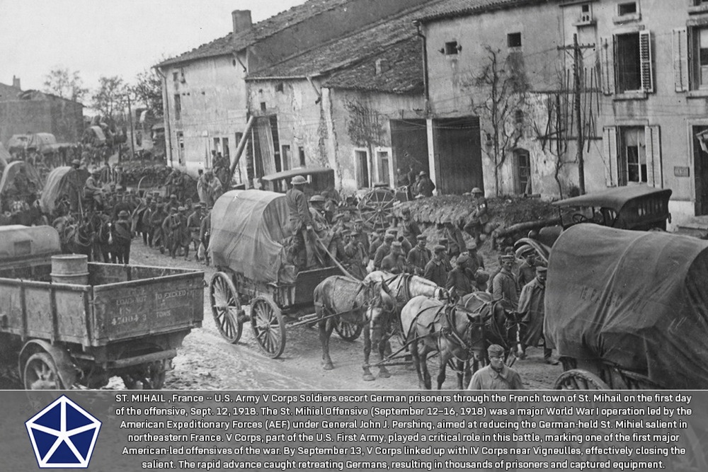 V Corps During World War I