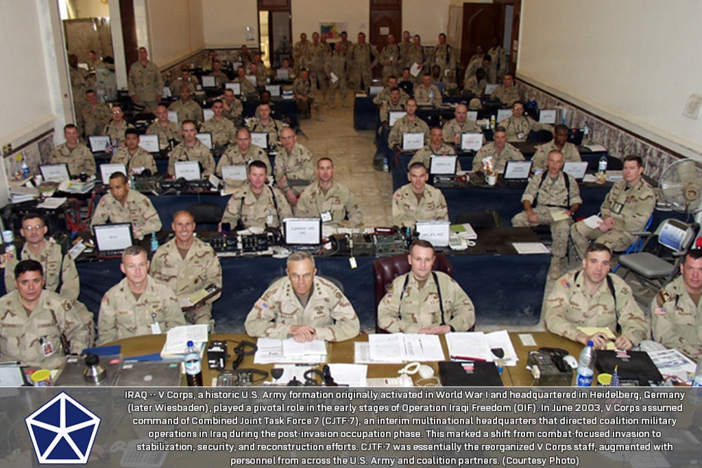 V Corps During The Iraq War