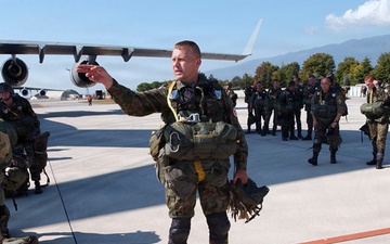 V Corps During Exercise Immediate Response 2004