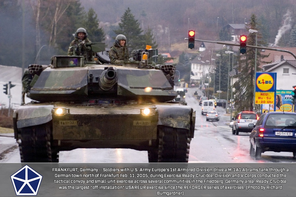 V Corps During Exercise Ready Crucible 2005
