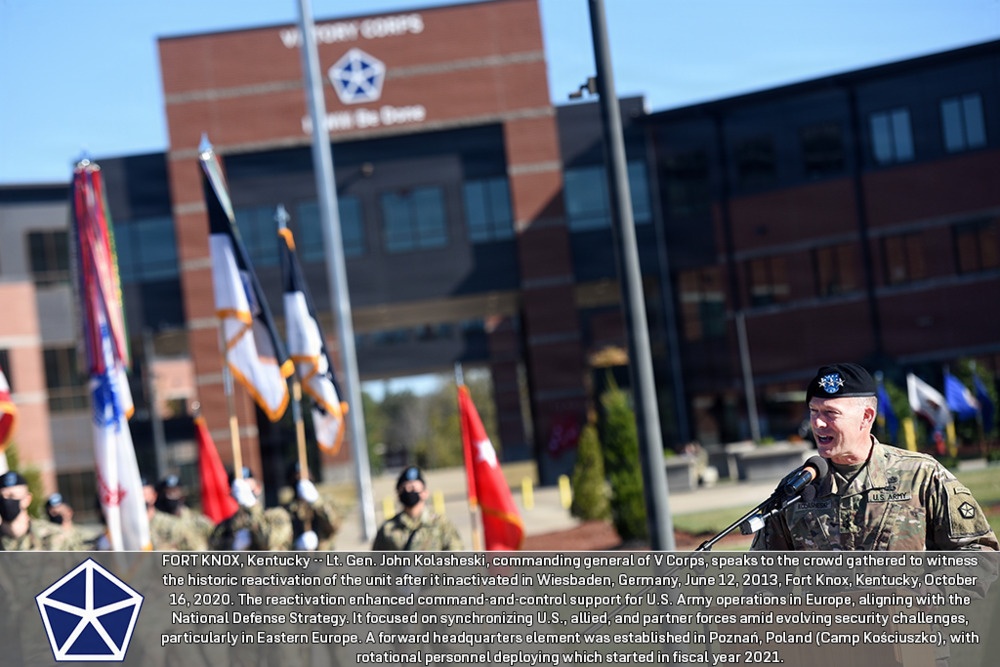 V Corps During Enhanced Forward Presence