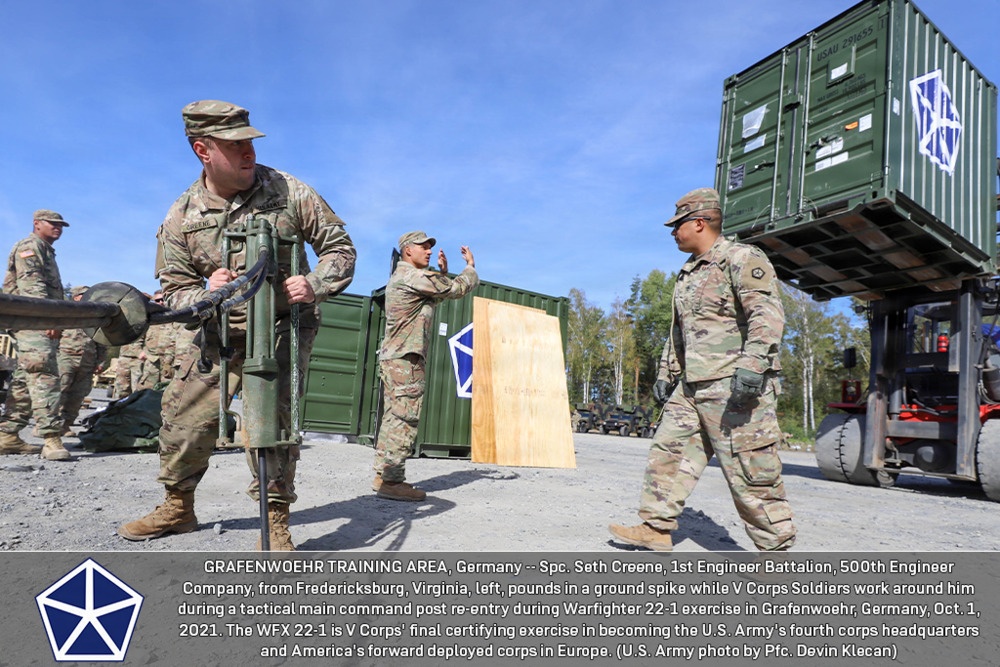 V Corps During Enhanced Forward Presence