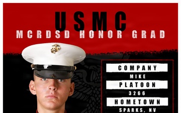 Mike Company Honor Graduate